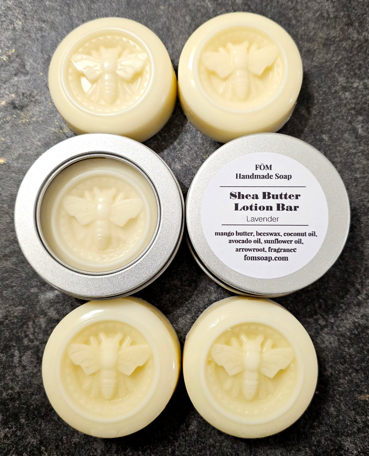 Mango Butter Lotion Bar - Lavender