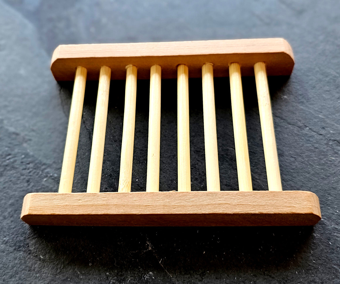 Wooden Dowel Soap Dish